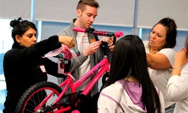 Bicycle Building - Bonding for Charity