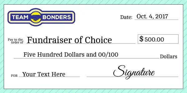 Bonding for Charity: Add to Anything!